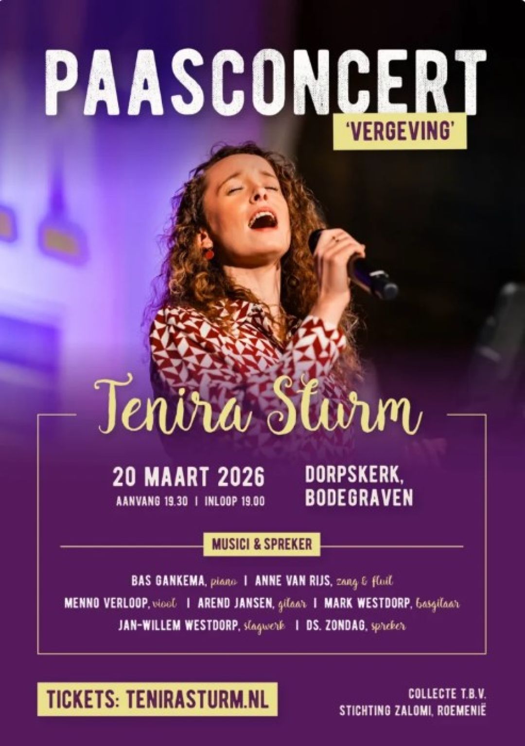 Afbeelding bij Paasconcert Tenira | ‘Vergeving’